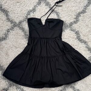 SHEIN Black Halter Dress Size Medium
